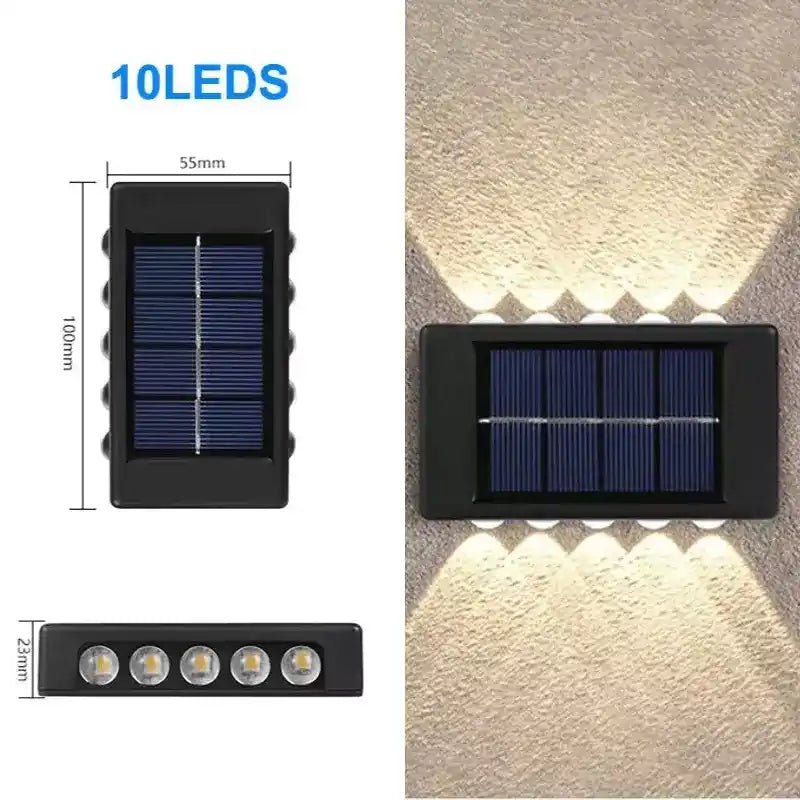 10Led Solar Wall Lamp