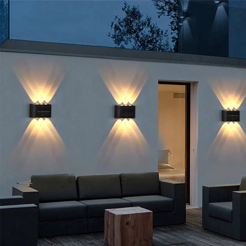 8Led Solar Wall Lamp