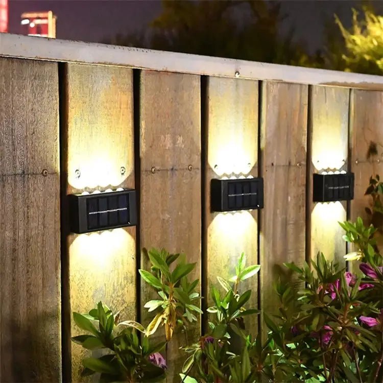 8Led Solar Wall Lamp