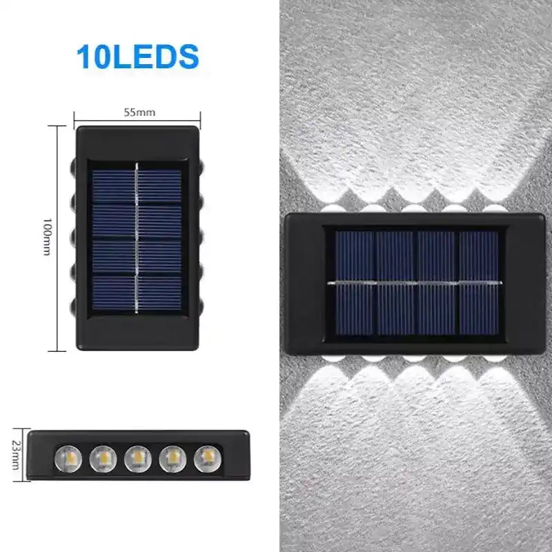 10Led Solar Wall Lamp